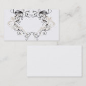 Retro Rahmen Visitenkarte (Vorne/Hinten)