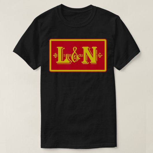 Retro Railroad Louisville und Nashville Eisenbahn T-Shirt (Design vorne)