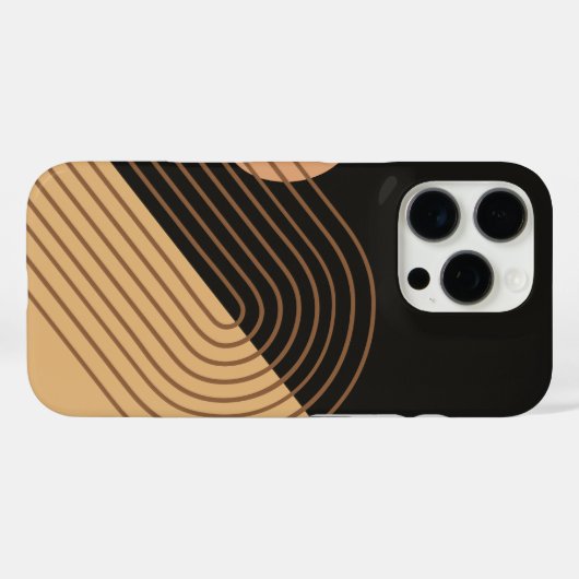 Retro Rainbow Case-Mate iPhone Hülle (Rückseite (Horizontal))