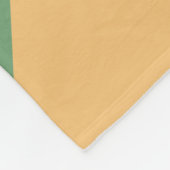 Retro Rainbow Diagonal Streifen Personalisiert Fleecedecke (Ecke)