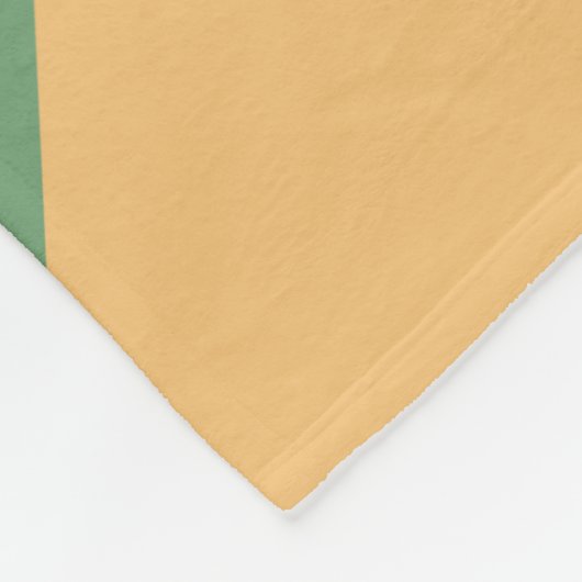 Retro Rainbow Diagonal Streifen Personalisiert Fleecedecke (Ecke)