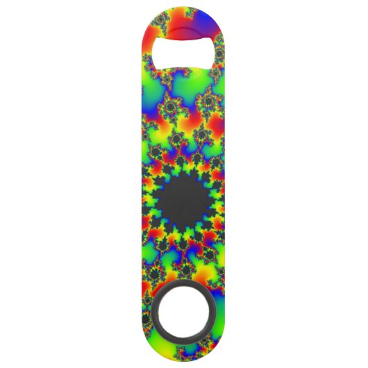 Retro Rainbow Eye Flaschenöffner (Rückseite)