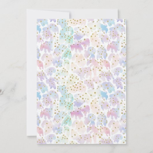 Retro Rainbow FIVE is a Vibe Groovy 5th Birthday Einladung (Rückseite)