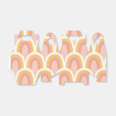 Retro Rainbow Geschenkschachtel (Ungefaltet)