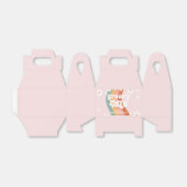 Retro Rainbow Groovy One Daisy Geschenkschachtel (Ungefaltet)