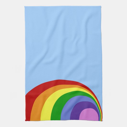 Retro Rainbow Handtuch (Vertikal)