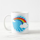 RETRO RAINBOW KAFFEETASSE (Links)