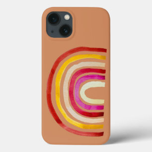 Retro Rainbow niedliche Wasserfarbe Case-Mate iPhone Hülle