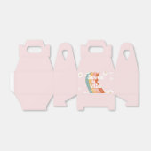 Retro Rainbow Seven ist ein Vibe Daisy 7. Geburtst Geschenkschachtel (Ungefaltet)