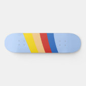 Retro Rainbow Skateboard (Horizontal)