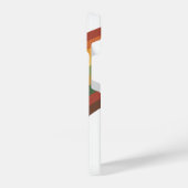 Retro Rainbow Stripes iPhone Hülle (Linke Seite)