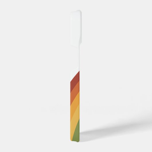 Retro Rainbow Stripes iPhone Hülle (Rechte Seite)