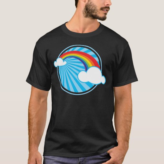 RETRO RAINBOW T-Shirt (Vorderseite)