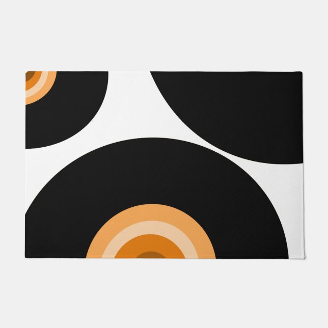 Retro Rainbow Vinyl #2 #wall #art Fußmatte (Vorderseite)