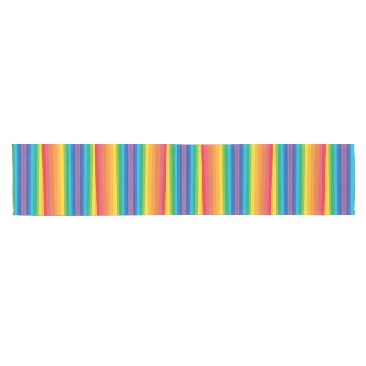 Retro Rainbows 14"x72" Tischläufer (Horizontal)