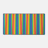 Retro Rainbows Desk Mat Schreibtischunterlage (Vorderseite)