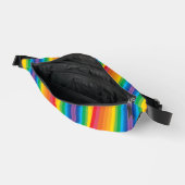 Retro Rainbows Fanny Pack Bauchtasche (Offen)