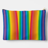 Retro Rainbows Large Pouch Zubehörtasche (Rückseite)