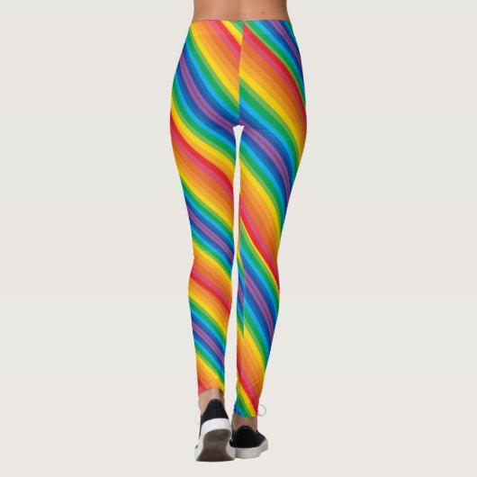 Retro Rainbows Leggings (Rückseite)