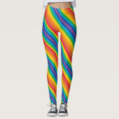 Retro Rainbows Leggings (Vorderseite)
