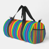 Retro Rainbows Small Duffel Bag Duffle Bag (Rechte Ecke)