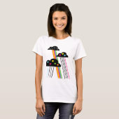 Retro Rainbows T-Shirt (Vorne ganz)