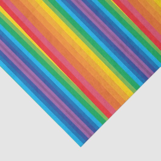 Retro Rainbows Tissue Seidenpapier (Ausschnitt)