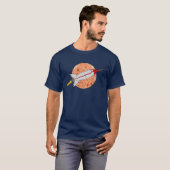 Retro-Rakete 2026 T-Shirt (Vorne ganz)