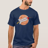 Retro-Rakete 2026 T-Shirt (Vorderseite)