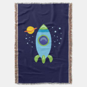 Retro-Rakete Decke (Vorderseite Vertikal)