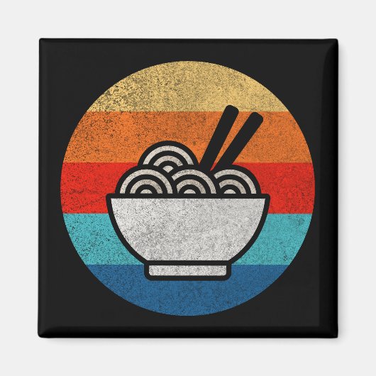 Retro-Ramen Magnet (Vorne)