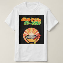 Retro-Ramen-T-Shirt – Vintage-Nudel-Vibes
