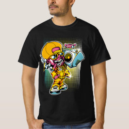 Retro Rap Ghoul - Halloween-Vibes der 90er Angesag T-Shirt