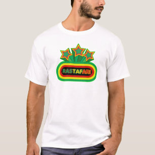 Retro Rastafari hat dunkle Shirts in der