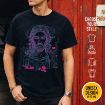 Retro-Raster-Jesus König der Könige Offenbarung 19