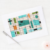 Retro-Raster und Aufkleber für Sternexplosionen (Umschlag)