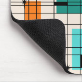 Retro-Raster- und Sternenexplosions-Mauspad Mousepad (Ecke)