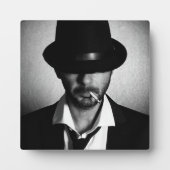 Retro-Raucher Fotoplatte (Vorderseite)