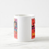 Retro-Raumplakat - Mars-Explorationsprogramm. Kaffeetasse (Mittel)