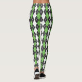 Retro-Raute Leggings (Rückseite)