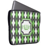 Retro-Raute Notebook-Sieb Laptopschutzhülle (Vorne Rechts)