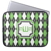 Retro-Raute Notebook-Sieb Laptopschutzhülle (Vorderseite)