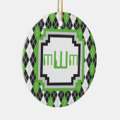 Retro Raute Ornament (Rechts)