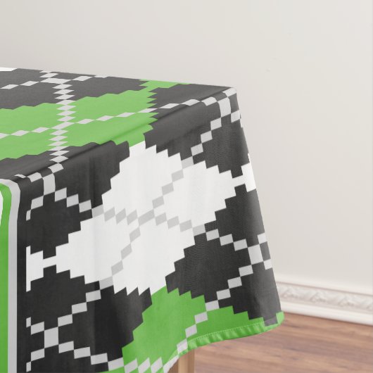 Retro-Raute Tischdecke (Beispiel)