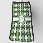 Retro Rauten-Putter-Abdeckung Golf Headcover (Rotieren 90)