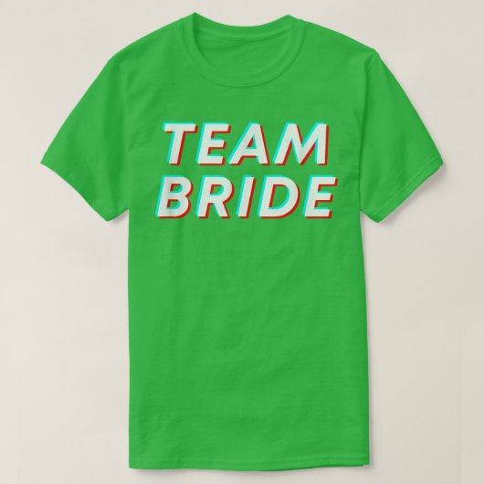 Retro Rave Festival Team Bride Bachelorette Bach B T-Shirt (Design vorne)