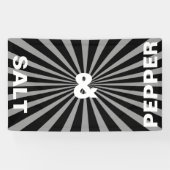 Retro Rays weiß transp. + Ihr Backgr. Ideen Banner (Horizontal)