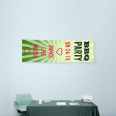 Retro Rays weiß transp. + Ihr Backgr. Ideen Banner (Messeveranstaltung)