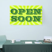 Retro Rays weiß transparent + Ihre Idee Banner (Messeveranstaltung)