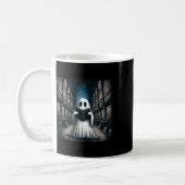 Retro Reading Ghost Library Halloween Librarian Bo Kaffeetasse (Links)